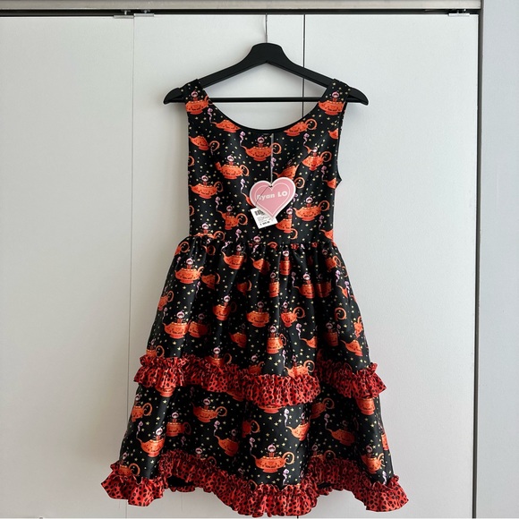 Ryan Lo SS2017 Runway Magical Print Cocktail Dress NWT - Picture 3 of 15